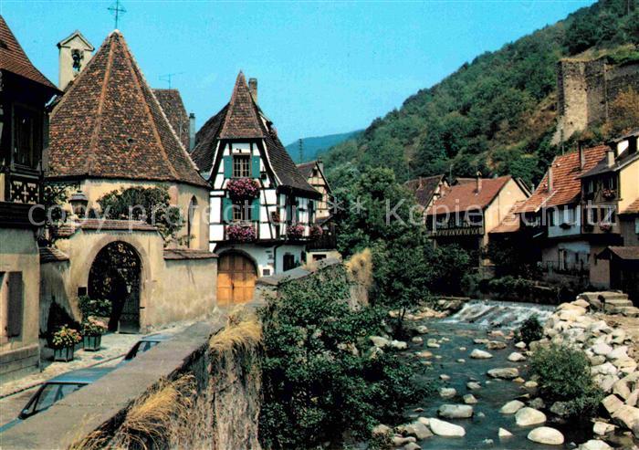 Kaysersberg Haut Rhin Alte Fachwerkhaeuser