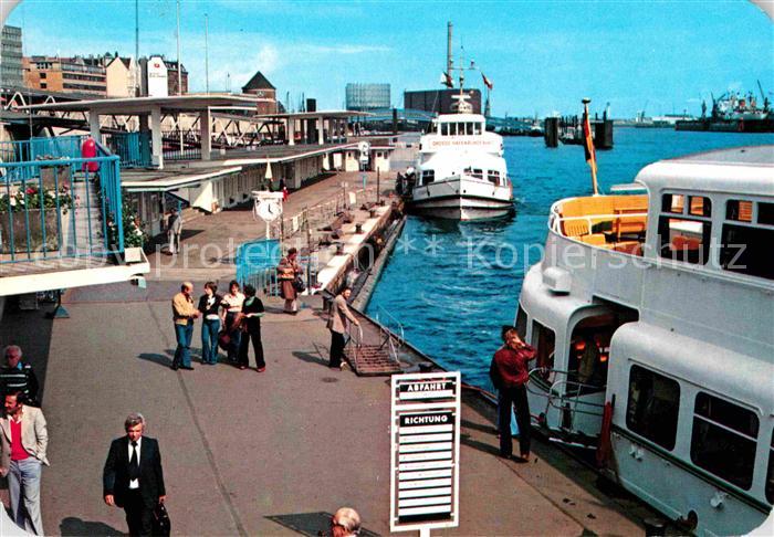 HAMBURG  CITY St Pauli Landungsbruecken
