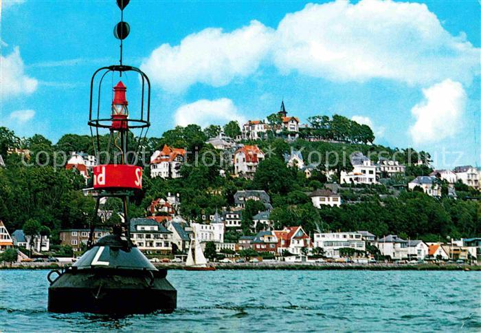 Blankenese Hamburg Blick zum Suellberg
