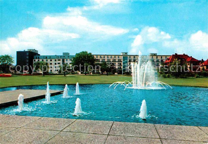 Bad Nauheim Neues Kurviertel Wasserspiele