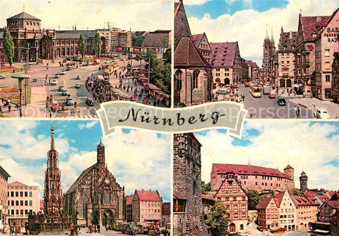 NueRNBERG  CITY Teilansichten Burg Kirche