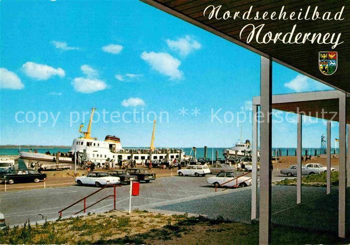Norderney Nordseebad Hafen Fahrgastschiff