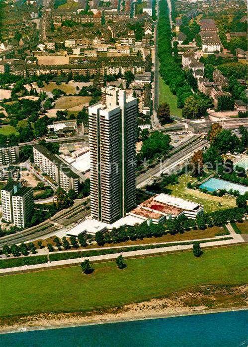 Koeln Rhein Fliegeraufnahme Colonia Haus