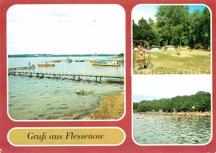Flessenow Rubow Bootshafen Spielplatz Strand