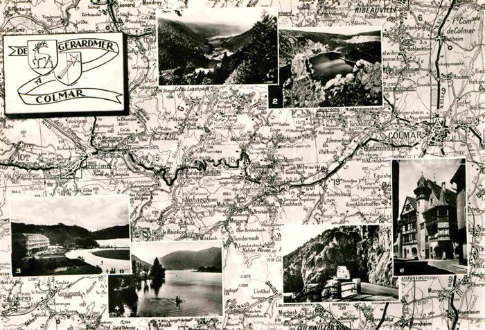 Colmar Haut Rhin Elsass Vallee des Lacs Lac Blanc Gerardmer Longemer Schlucht Co