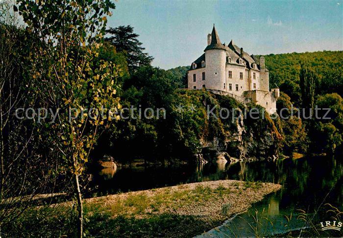 Souillac Chateau de la Treyne au bord de la Dordogne