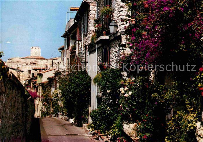 Antibes Alpes Maritimes Rue du Haut Castelet