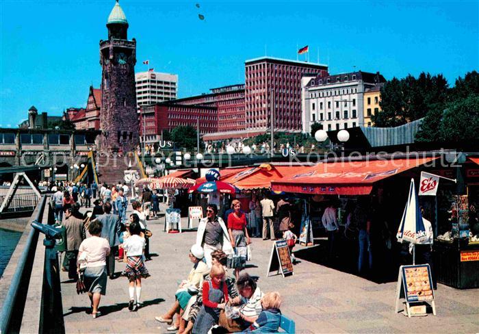 HAMBURG  CITY St Pauli Landungsbruecken