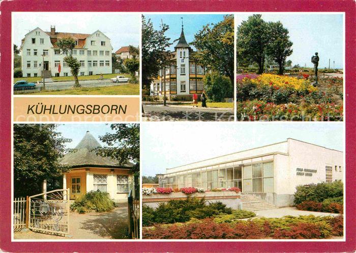 Kuehlungsborn Ostseebad FDGB Erholungsheim Stoertebeker Gaststaette Fischerkrug