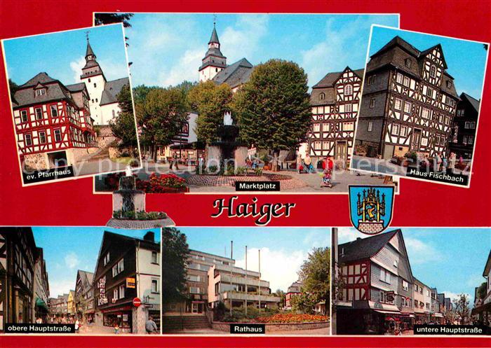 Haiger Ev Pfarrhaus Marktplatz Haus Fischbach Hauptstrasse Rathaus