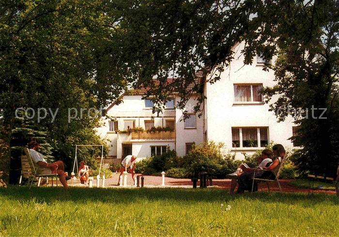 Recklinghausen Sundern Pension Osebold Garten