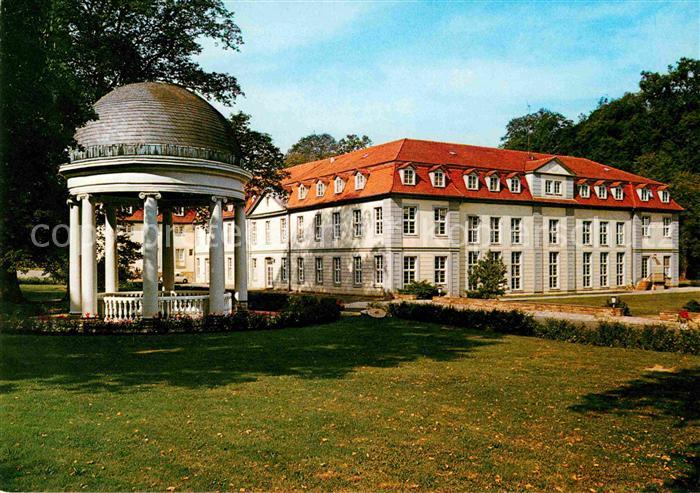 Hofgeismar Ev Akademie Hofgeismar Gaestehaus mit Brunnentempel