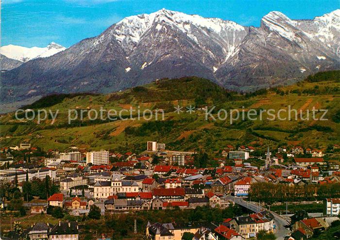 Albertville Savoie Vue generale Au fond Pic de la Belle Etoile