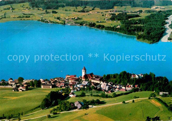 St Wolfgang Wolfgangsee Fliegeraufnahme