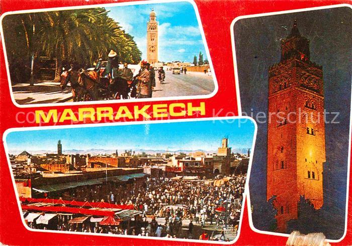 Marrakech Marrakesch La Koutoubia Djamaa Fna