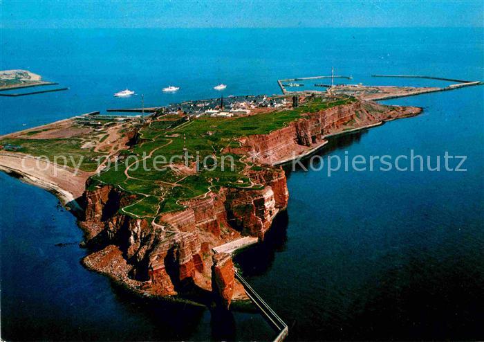 HELGOLAND Insel Schleswig-Holstein Fliegeraufnahme
