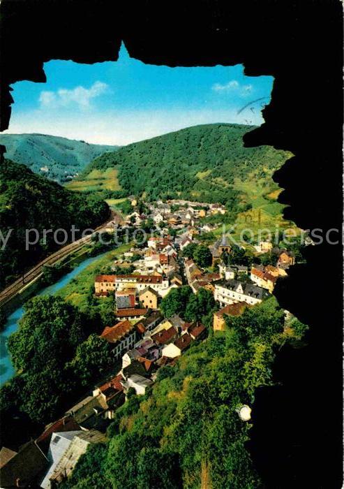 Altenahr Blick von der Burgruine Are