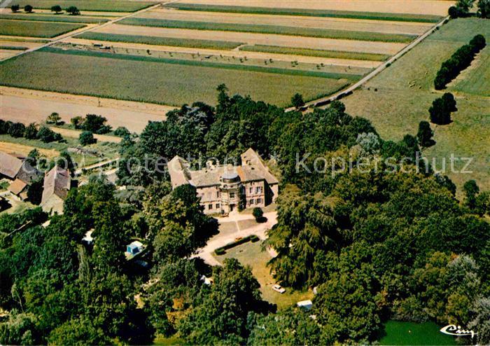 Gigny-sur-Saone Chateau de l'Eperviere et le camping Vue aerienne
