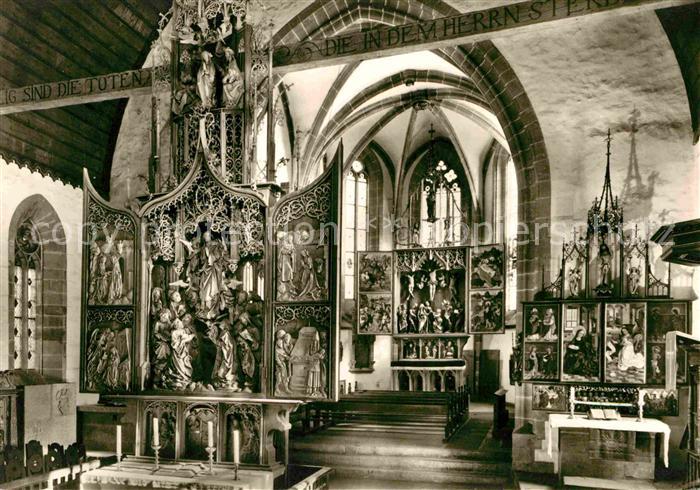 Creglingen Herrgottskirche Inneres