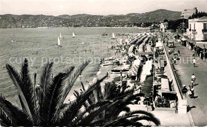 Juan-les-Pins Antibes 06 Plage du Grand Pin et Promenade du President Roosevelt