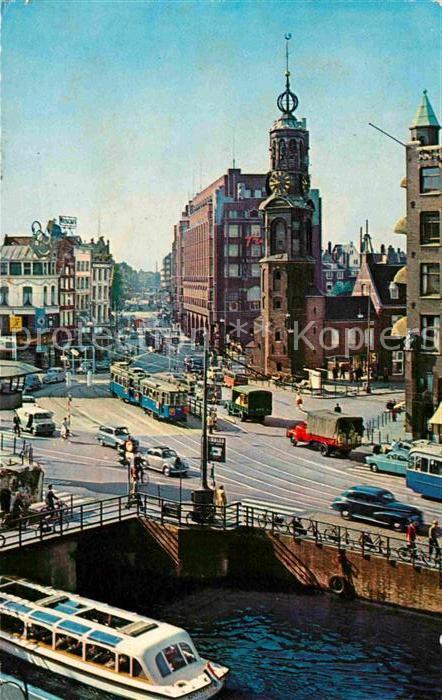 Amsterdam Niederlande De Munt Muenzturm