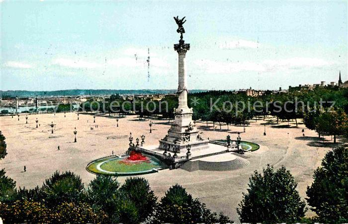 Bordeaux Place des Quinconces Monument des Girondins