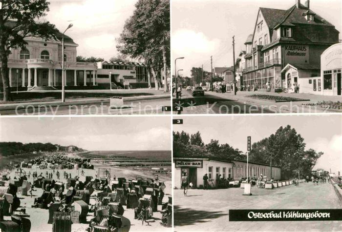 Kuehlungsborn Ostseebad Meerwasserschwimmhalle Maxim Gorki Strasse Strandpromena