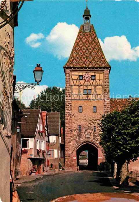 Bergheim Elsass Tour du XIII siecle Stadttor 13. Jhdt.