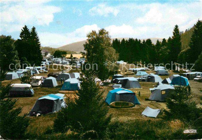 Gerardmer Vosges Camping Jeandon du bout du Lac