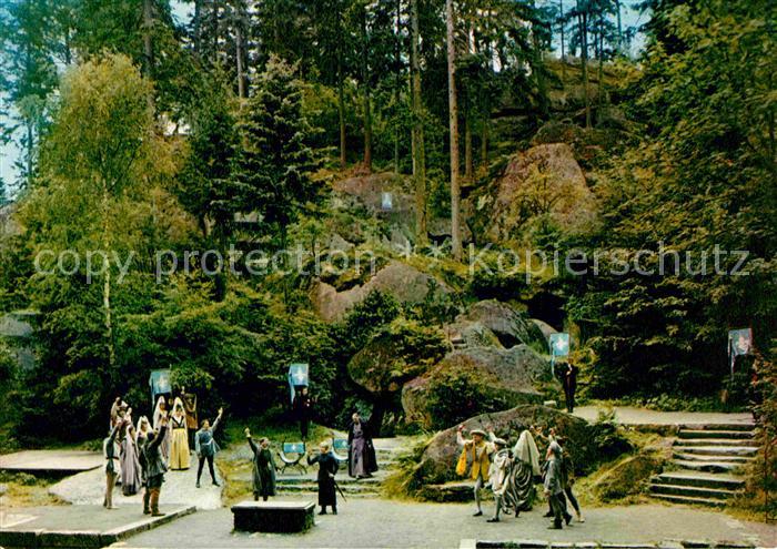 Luisenburg Europas gr?sstes Felsenlabyrinth Deutschlands erste Naturb?hne Hl. Jo