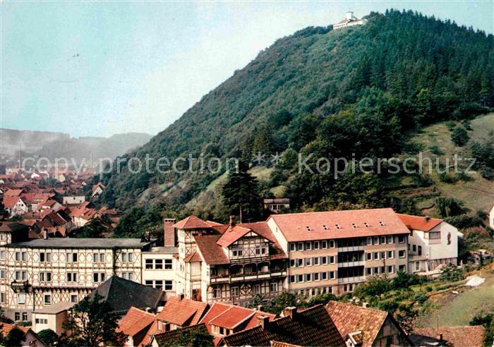 Bad Lauterberg Kneipp Sanatorium St Benno Stift mit Blick zum Hausberg