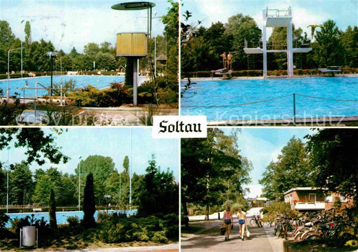 Soltau Schwimmbad Freibad Sprungturm