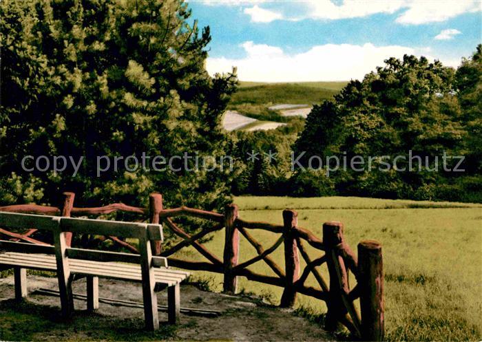 Bad Nenndorf Panorama Blick auf den Deister