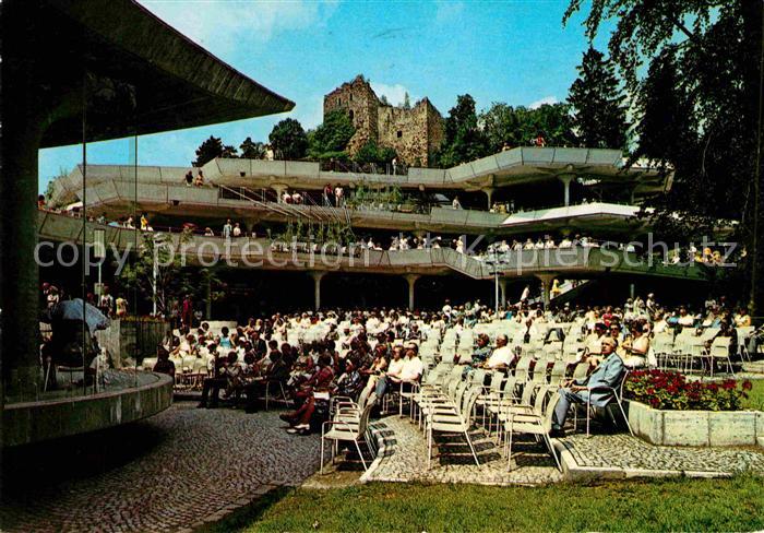 BADENWEILER BW Kurmittelhaus Konzertpavillon Burgruine Thermalkurort Schwarzwald