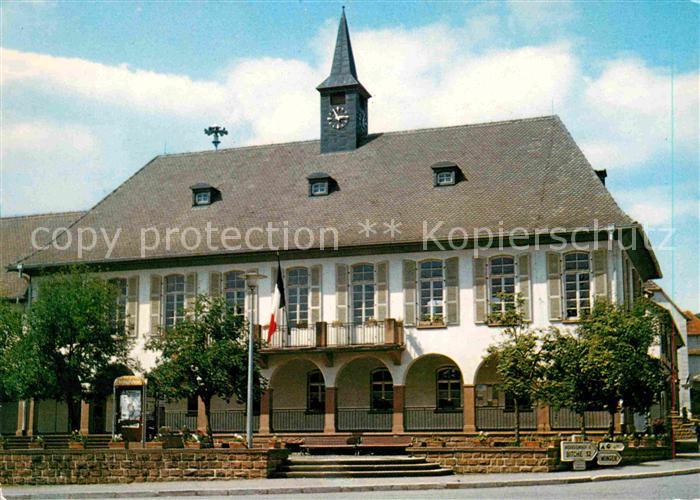 Lembach Bas Rhin Elsass Hotel de Ville Rathaus