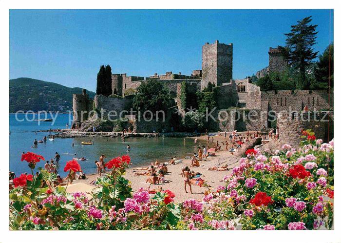 La Napoule Plage La plage et le Chateau