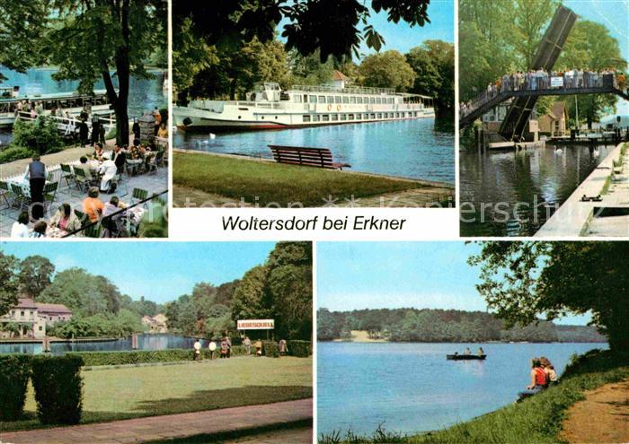 Woltersdorf Erkner HOG Strandcafe Luxusschiff Weisse Flotte Friedrich Wolf Schle