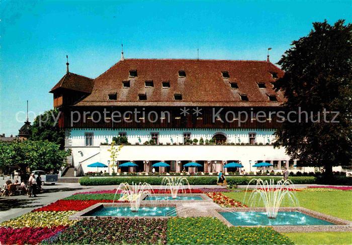 Konstanz Bodensee Konzil Restaurant Wasserspiele