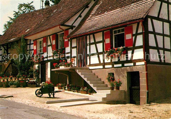 Lembach Bas Rhin Elsass Maison alsacienne Rue de Pfaffenbronn F