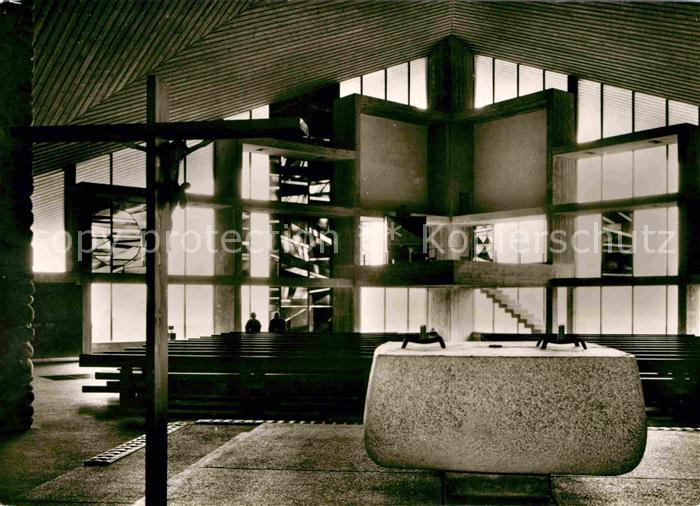 Feldberg Schwarzwald Kirche der Verklaerung Christi Architekt Rainer Disse