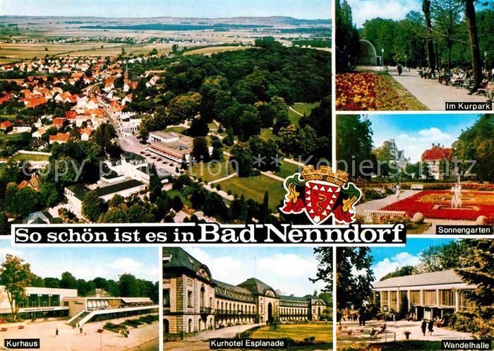 Bad Nenndorf Kurpark Sonnengarten Wandelhalle Kurhotel Esplanade Kurhaus Flieger