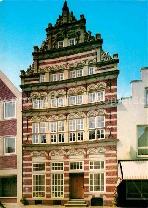 Norden Ostfriesland Schoeningh'sches Haus Giebel