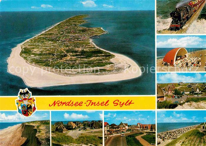 Wyk Foehr Inselbahn Konzertpavillon Ferienhaeuser Strand Kueste Insel Sylt Flieg