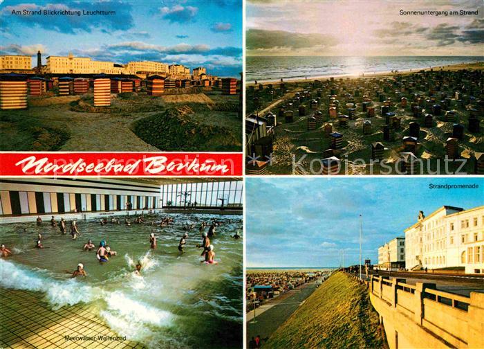 BORKUM Nordseebad Niedersachsen Meerwasser Hallenschwimmbad Wellenbad Kurmittelh