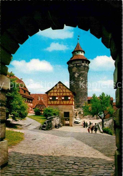 NueRNBERG  CITY Burg mit Sinwellturm und tiefem Brunnen