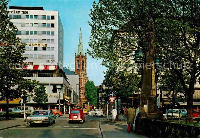 DuessELDORF  CITY An der Koenigsallee Kirche