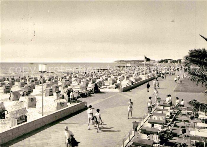 Groemitz Ostseebad Strand Promenade