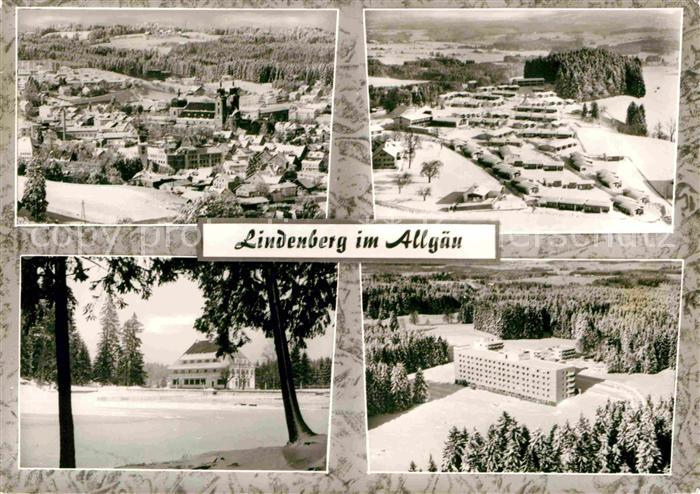 Lindenberg Allgaeu Winterpanorama