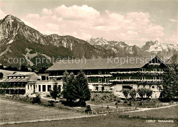 Sonthofen Oberallgaeu Alpenbad Moorbad Kneippbad Sporthotel Sonnenalp Allgaeuer