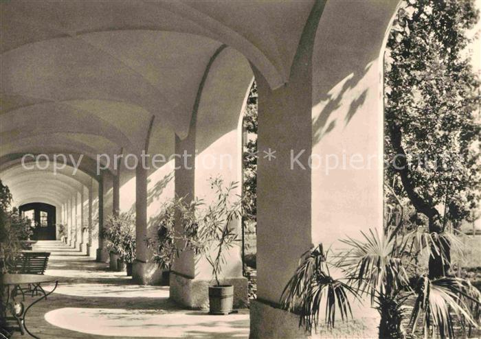 Zangberg Kloster von der Heimsuchung Mariae Arkaden